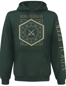 Kapuzenpullover - House Veridian - M bis 3XL - für Männer - Größe L - grün - Lizenziertes Merchandise! - Männer - male - Sleep Token - FashionsVida