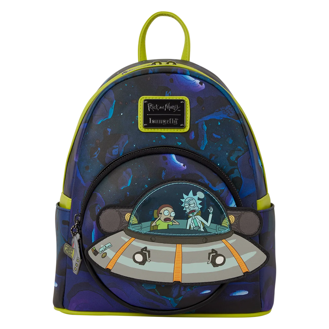 Cartoon Network: Rick and Morty Glow Mini Backpack - Loungefly - FashionsVida