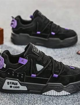 Tenis de hombre estilo 2024, zapatos con suela gruesa y plataforma de moda, calzado deportivo de para adolescentes, otoño/invierno - Shein - FashionsVida