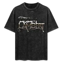 Adam Lambert T-Shirt Basic Plain Tee for Spring and Summer