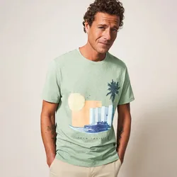 Fairtrade Palm Springs Graphic Tee