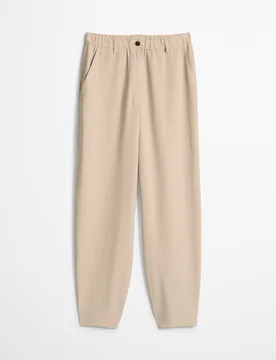 Pantalones rectos modelo Minu barrel de una mezcla de lyocell y lino - MARC O'POLO - FashionsVida