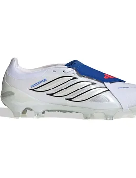 Chaussures De Football Predator Pro Fold-over Tongue Fg Ftwr White / Zero Met / Team Royal Blue EU 44 2/3 - Adidas - FashionsVida