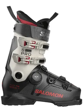 Chaussures De Ski Alpin S/pro Supra S Boa 110 Black / Gray Aurora / Samba Metallic 27.0-27.5