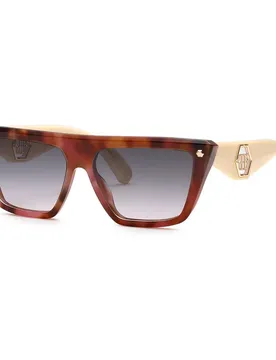 Occhiali Da Sole Da Donna Plein Muse Shiny Powder Havana Brown Gradient/CAT2