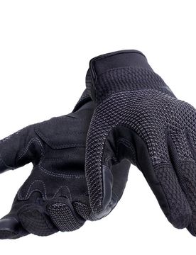 Guanti Moto Donna Tessuto TORINO WOMAN GLOVES Nero A taglia XL
