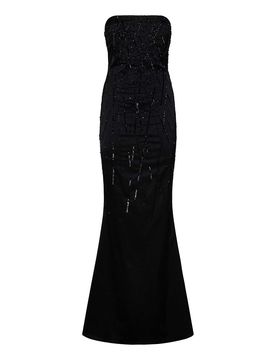 Abito bustier lungo *Icon senza spalline