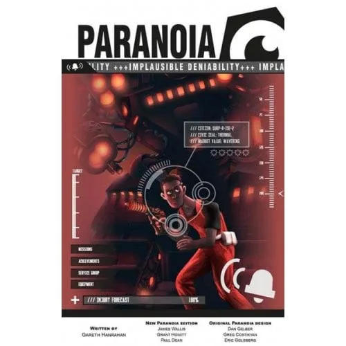 Paranoia RPG - Implausible Deniability - Mongoose Publishing - FashionsVida