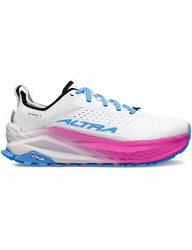 Chaussures de trail - W Olympus 6 White/Blue - Taille 38,5 - Bleu - Altra - FashionsVida