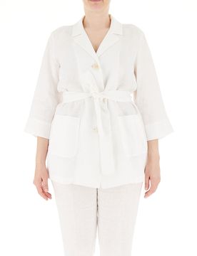 Giacca in lino BIANCO 52