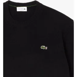 Jersey de hombre de cuello redondo de lana cardada