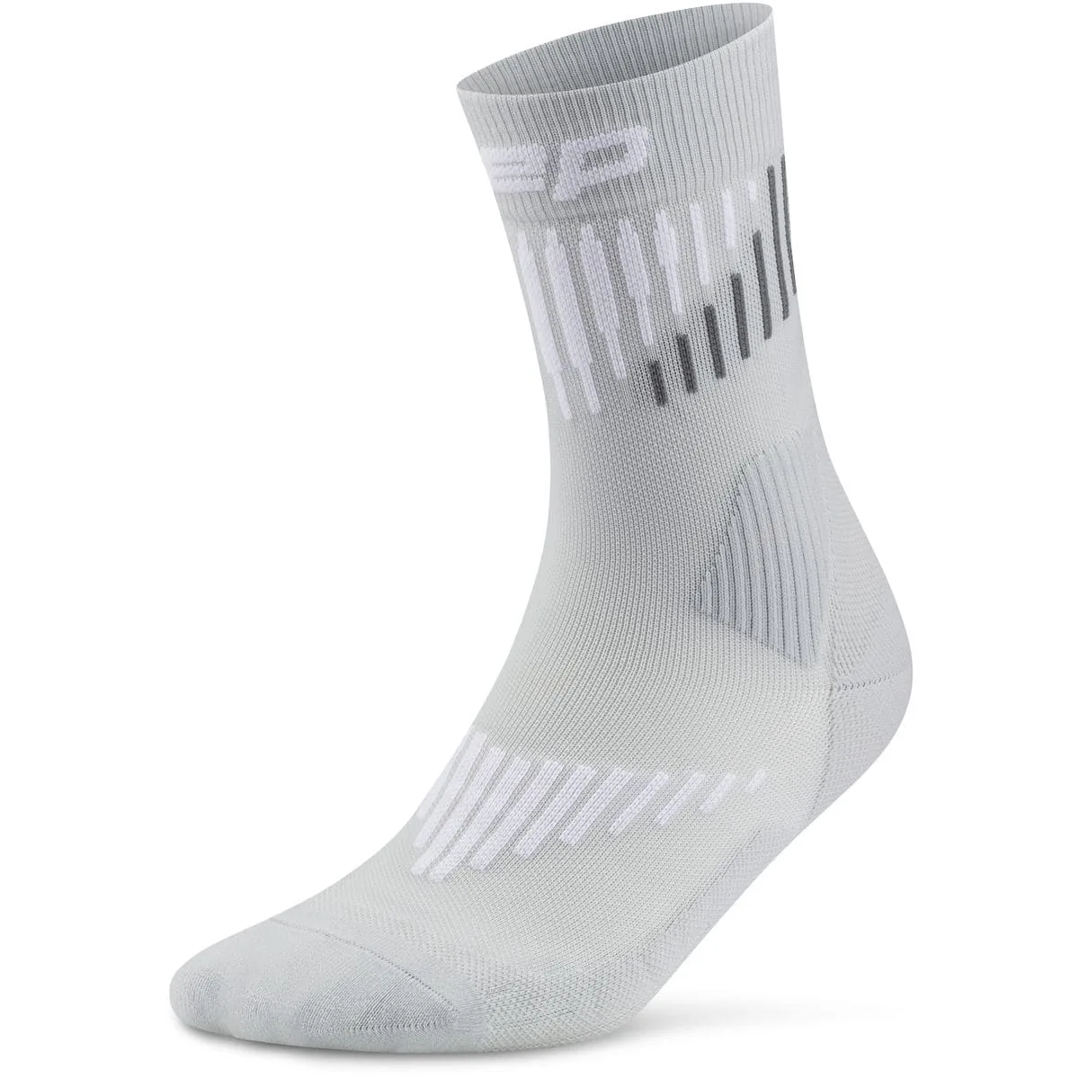 Core Run Merino 3.0 Mid Cut Damen Socken, grau III - Cep - FashionsVida