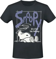 T-Shirt - Snoopy - M bis XXL - für Männer - Größe L - schwarz - EMP exklusives Merchandise! - Männer - male