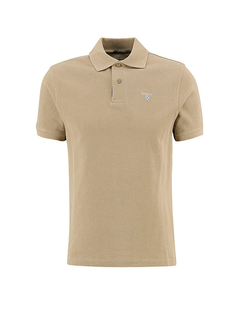 Barbour Polo marrone chiaro L - Barbour - FashionsVida