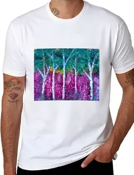 White Birch T-Shirt man t shirts high quality luxury brand t shirts for man slim fit T-Shirt - Aliexpress - FashionsVida