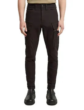 Pantaloni Cargo Zip Pocket 3d Skinny 2.0 Dark Black 31