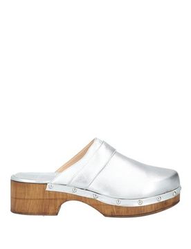 Mules & Clogs Damen Silber 40,41 Damen
