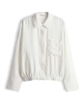 Blusa camisera FRACE crema 38 - Opus - FashionsVida