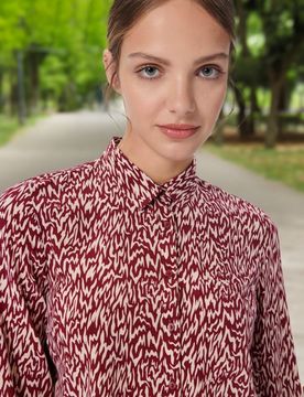 Camicia con stampa - rosa pastello