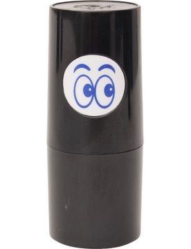 Golfball-Stempel Augen