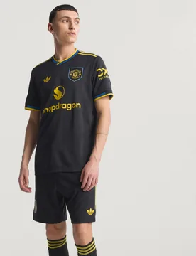 Maglia Third Authentic Manchester United FC 25/26 S Black - Adidas - FashionsVida
