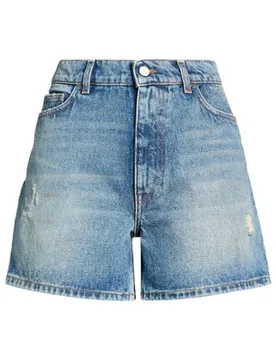 Jeansshorts Damen Blau 28 Damen - AMISH SUPPLIES - FashionsVida
