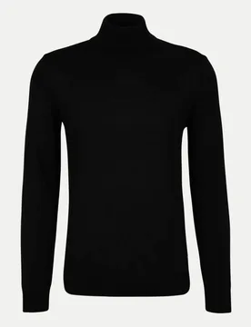 Rollkragenpullover Donte Schwarz M - Joop! - FashionsVida