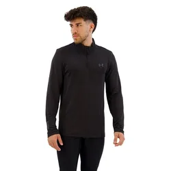 Stride Seamless Half Zip Long Sleeve T-shirt Black 001 / Reflective 960 XL Men