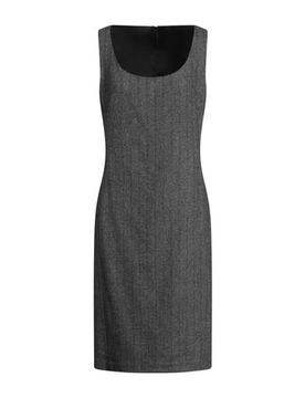Vestido midi Mujer Gris 38 Mujer