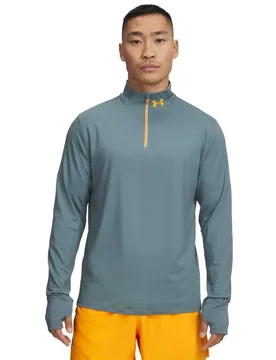 Qualifier Run Half Zip Sweatshirt Blue / Reflective 2XL Men - Under armour - FashionsVida