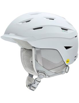 Skihelm Liberty MIPS Matte White für Damen aus Wolle Größe 51-55 cm Weiß
