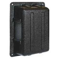 Electric Panel Cover Cap Black 5 1/4 x 3 3/4 x 3´´ unisex