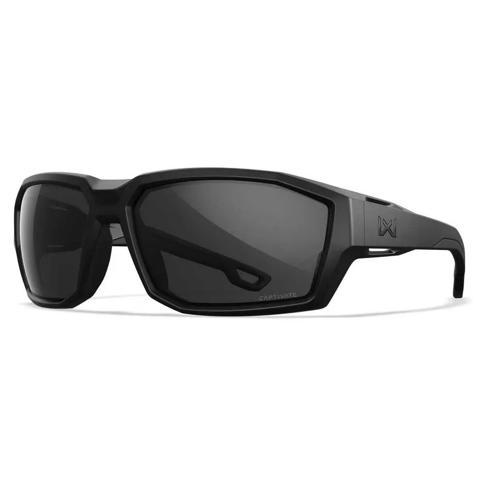 Alpine Sunglasses Grey / Matte Black One Size Men,Women - Wiley X - FashionsVida