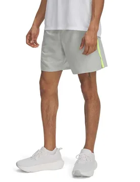 Pantaloni Corti Launch 7´´ Hydro Green / High Vis Yellow / Reflective S - Under armour - FashionsVida
