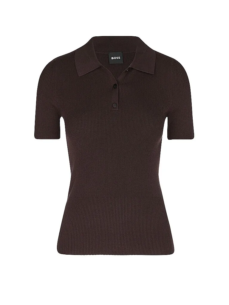 Boss Polo FESKUS marron L - BOSS - FashionsVida