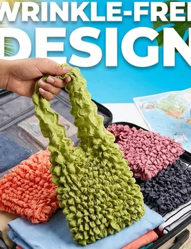 Bolsa de compras extensible mágica para mujer, bolso de mano retráctil, bolsa de compras reutilizable, bolsa de compras plegable, artículos esencia - Shein - FashionsVida