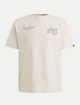T-Shirt mit Print Beige 3XL - PME Legend - FashionsVida