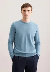 Rundhals Pullover , Uni Grün L