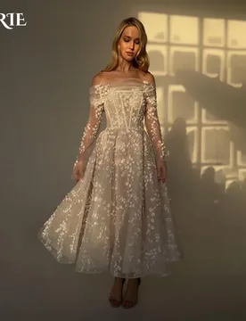 LORIE Spaghetti Straps 3D Flower Wedding Dresses Applique Lace Sweetheart Beach Princess Bride Gown Customized vestidos de novia - Aliexpress - FashionsVida