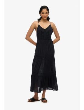 Para mujer. W8011908A Vestido Ibiza (XS), Casual, Viscosa, Sin mangas / Tirantes