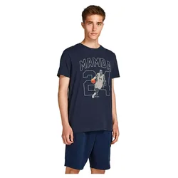 Maglietta A Maniche Corte Legends Navy Blazer S