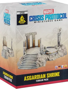 Juego de mesa MCP: Asgardian Shrine Terrain Marvel - Atomic Mass - FashionsVida
