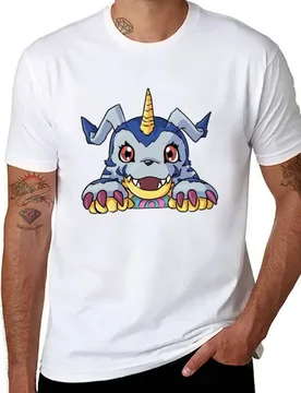 Peeking Gabuumon T-Shirt cotton t shirt pack man t shirt heavy cotton T-Shirt - Aliexpress - FashionsVida