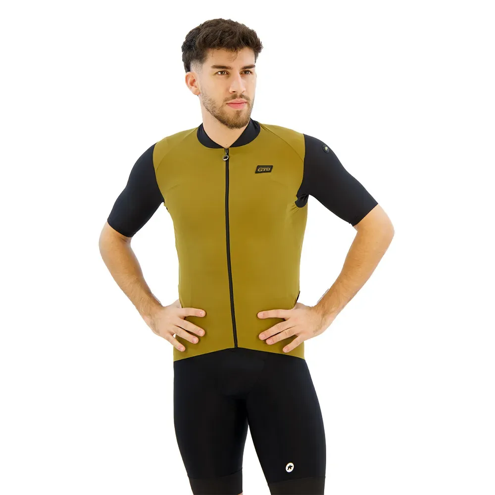 Maglia A Maniche Corte Mille Gto C2 Millennio Ocher - Assos - FashionsVida