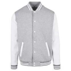 Veste Basic College Heather Grey / White XS