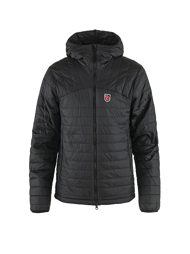 Iso Giacca da uomo Expedition X-Lätt con cappuccio nero L - Fjällräven - FashionsVida