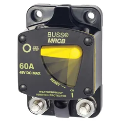Thermal Circuit Breaker Switch 60a Black One Size unisex