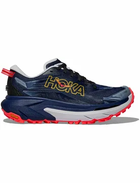 Chaussures de trail - Mafate 5 W Midnight Blue/Starlight Glow - Taille 39 1/3 - Navy - Hoka - FashionsVida