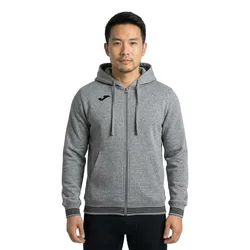 Felpa Con Zip Campus Iii Grey XL