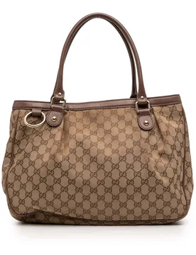 GG Canvas Sukey Tote - Gucci - FashionsVida